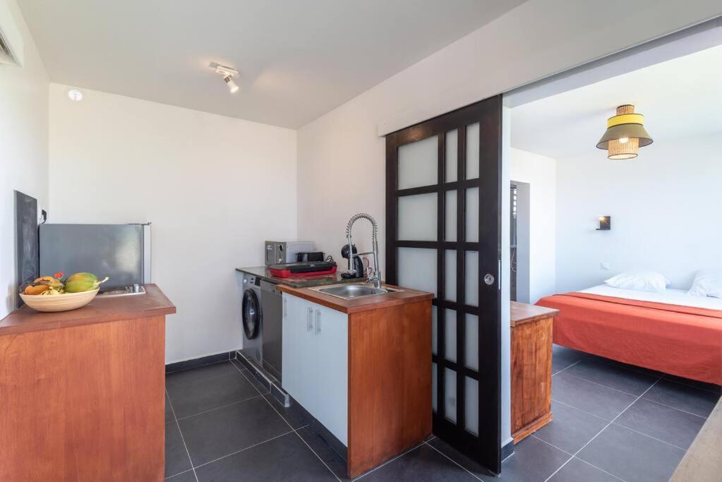 T3 Lumineux Avec Vue Exceptionnelle Et Piscine Oasis De Nature Et Serenite Petit-Canal Exterior foto